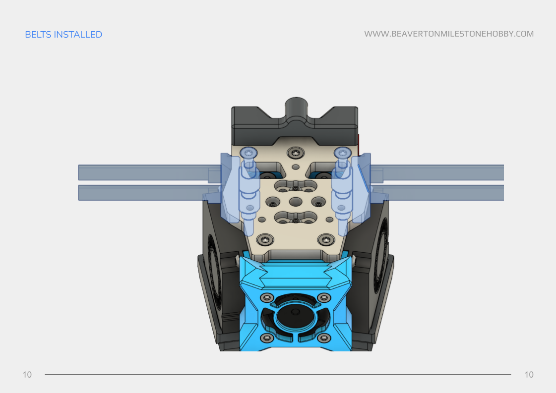 Hypernova Printhead build step forty-two